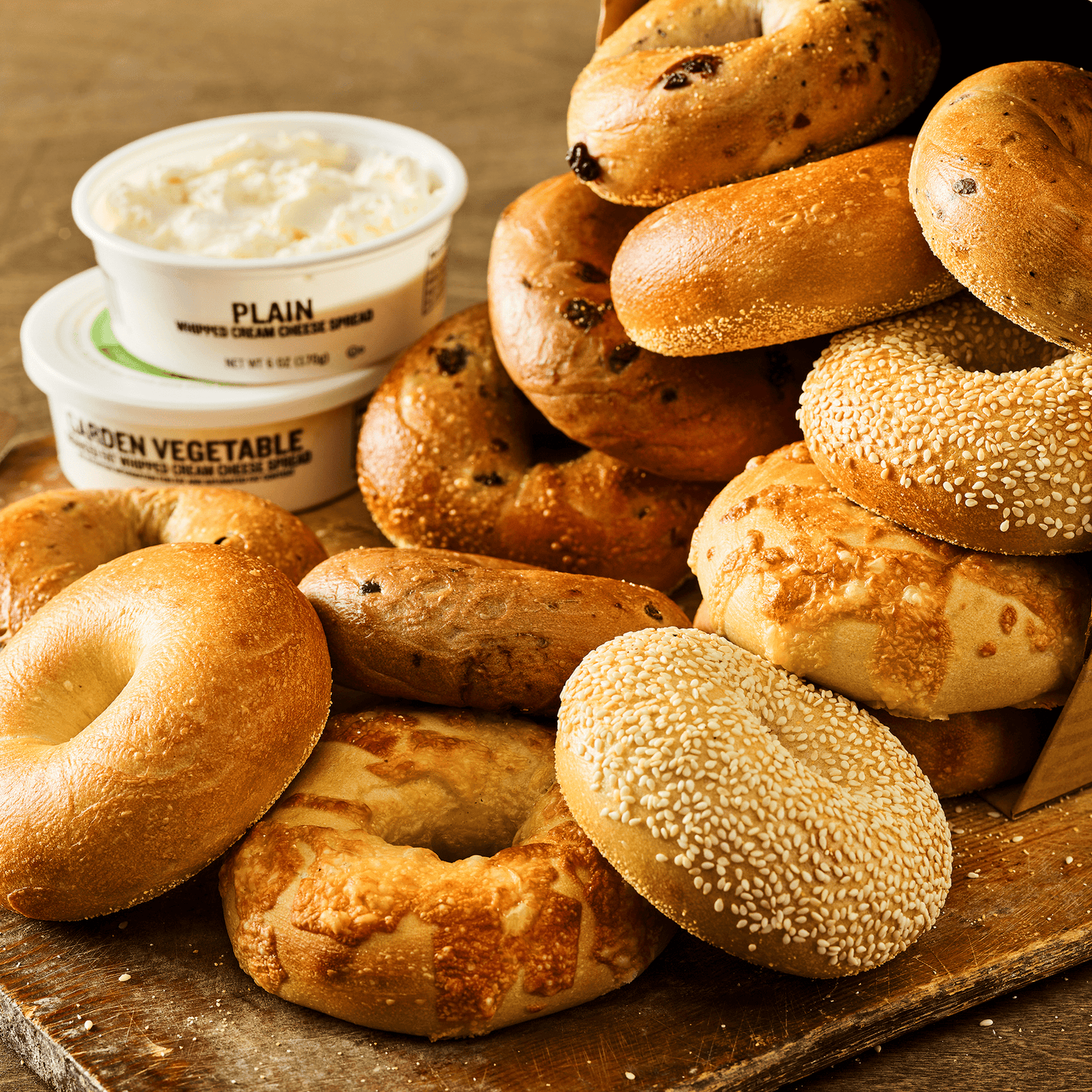 Bagels & Shmear Baker's Dozen