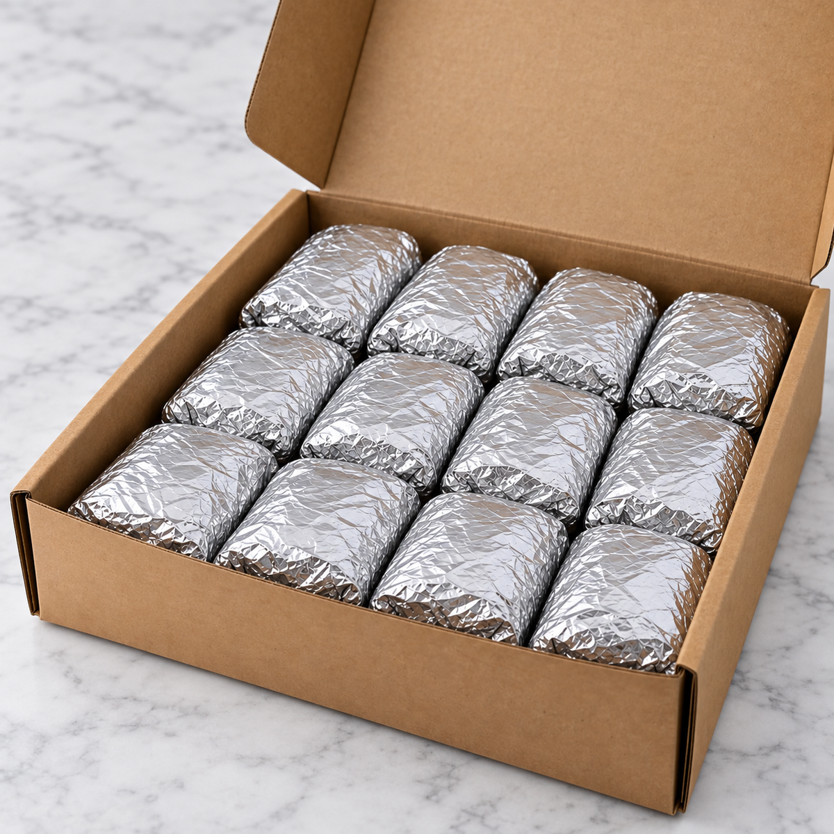 12-Pack Burrito Box