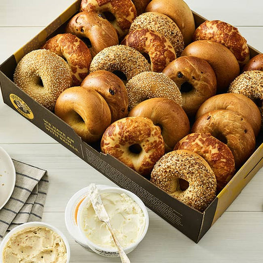 Bagels & Shmear Nosh Box
